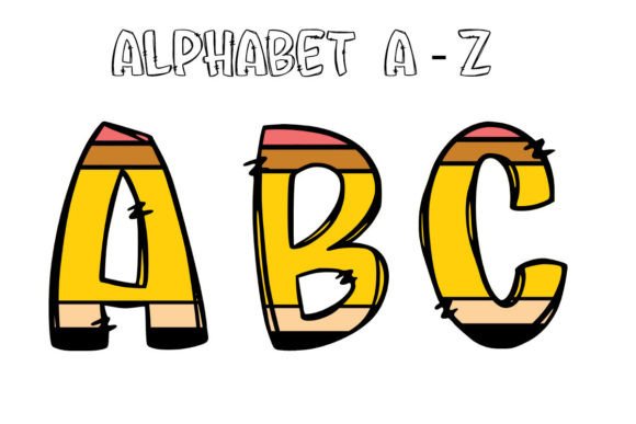 Back to School Alphabet Pencil Doodle: A Practical Digital Asset for Modern Creators