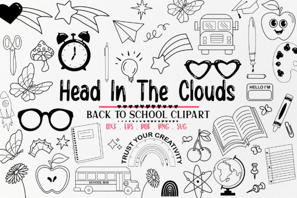 Back to School Day Dream Doodle SVG Bundle: Creative Freedom for Educators, Crafters & Small Businesses