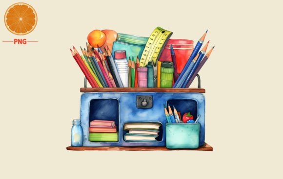 Back to School Pencil Box Watercolor Cli: A Practical Guide for Crafters and Educators