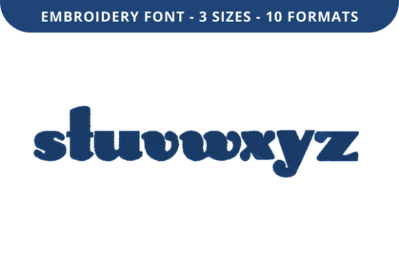 Bunny Ears S to Z: A Playful, Versatile Embroidery Font for Personalized Fabric Projects